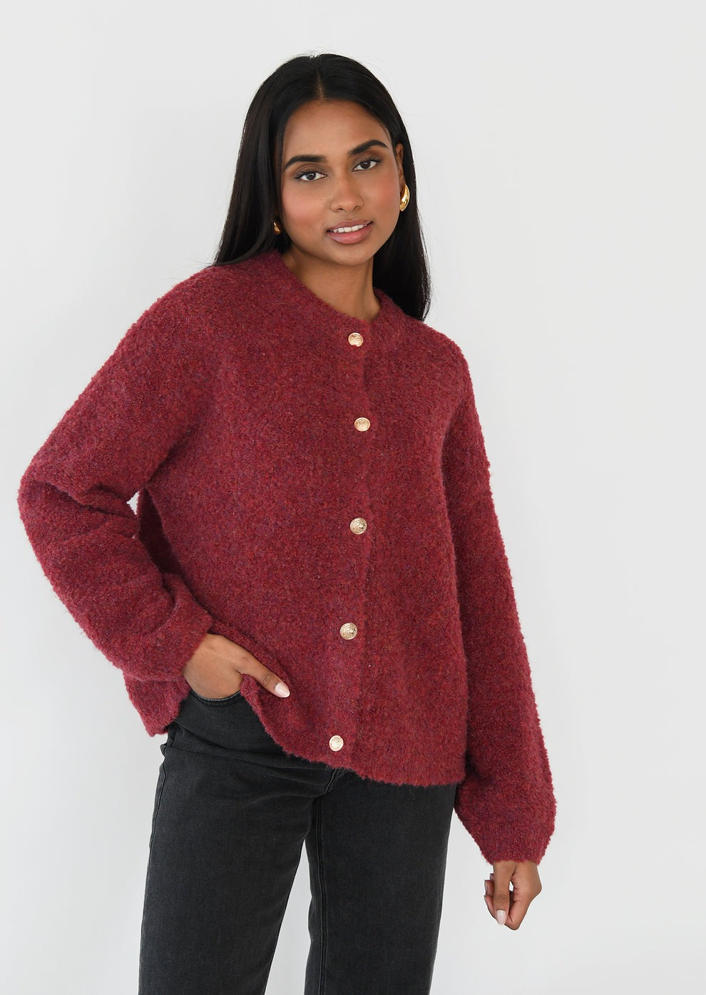 Cozy Curly Wool Vest