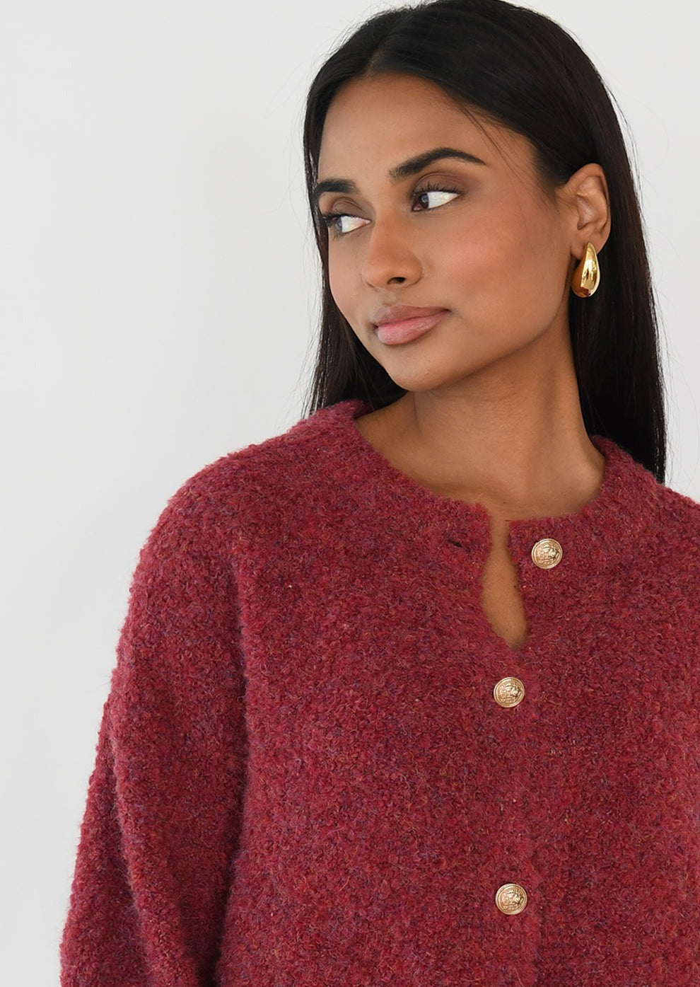 Cozy Curly Wool Vest