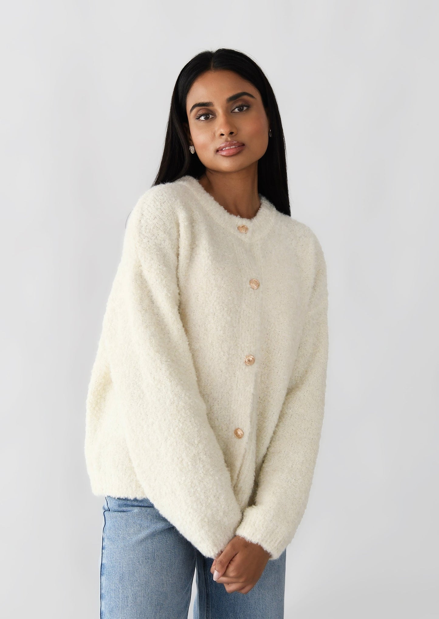 Cozy Curly Wool Vest