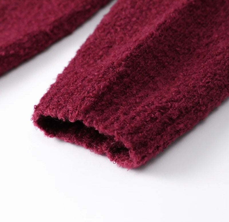 Cozy Curly Wool Vest